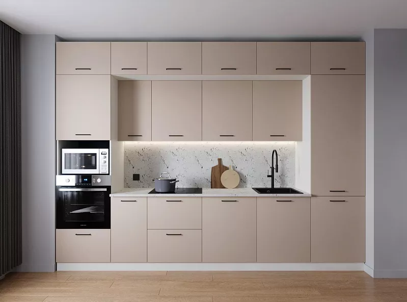 Кухонный гарнитур Шампань 3400 мм