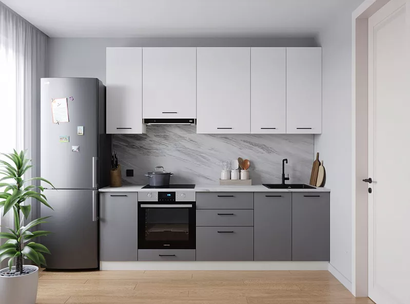 Кухонный гарнитур Элеганция 2400 мм (верх 950 мм)