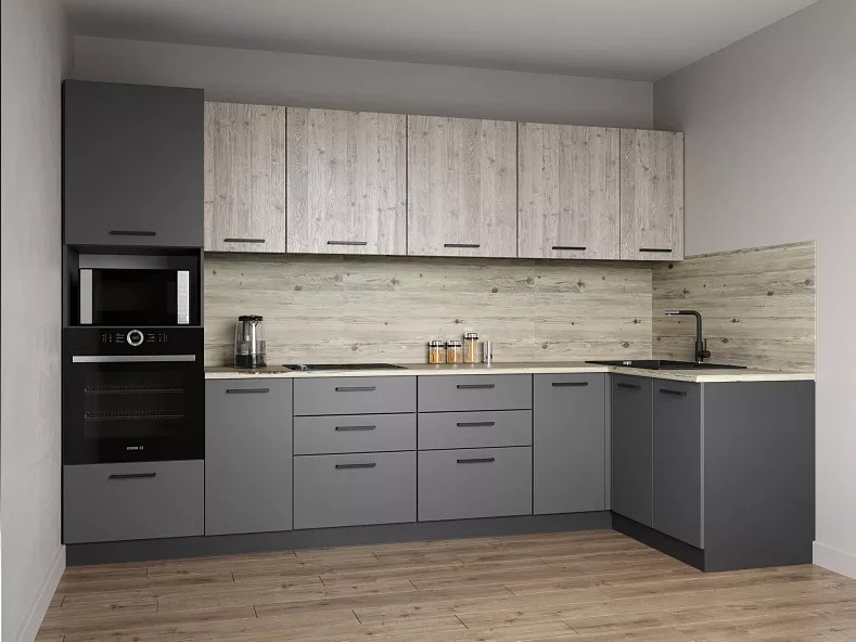 Кухонный гарнитур угловой Антик 3200х1400 мм