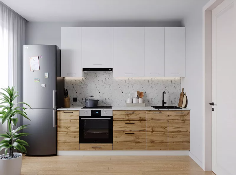 Кухонный гарнитур Лада 2400 мм (верх 950 мм)