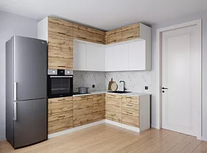 Кухонный гарнитур угловой Лада 2200х1700 мм