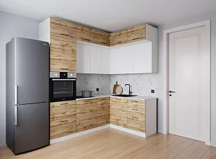 Кухонный гарнитур угловой Лада 2200х1700 мм