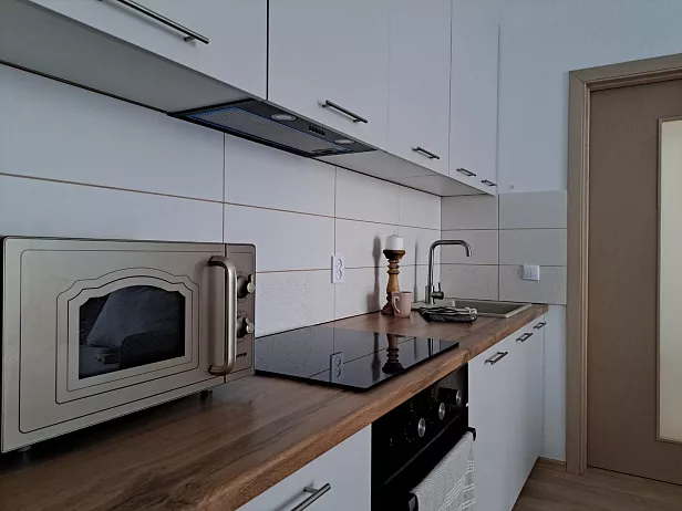 Кухонный гарнитур Прямой, ЛДСП, сатин, дуб вотан