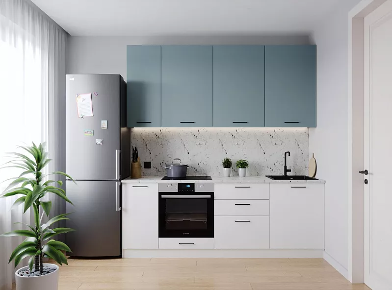 Кухонный гарнитур Ниагара 2200 мм (верх 950 мм)