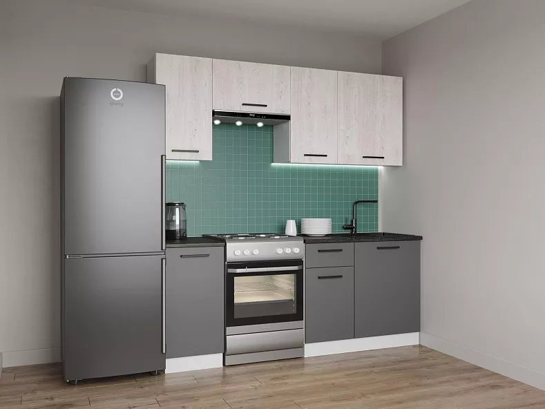 Кухонный гарнитур Санторини 2000 мм Кухонный гарнитур Санторини 2000 мм