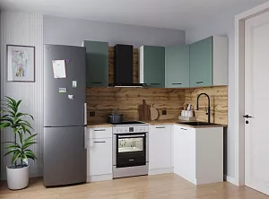 Кухонный гарнитур угловой Муссон 2000х1200 мм