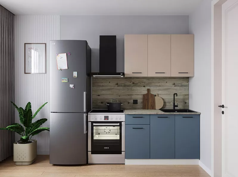 Кухонный гарнитур Фьюжн 1200 мм