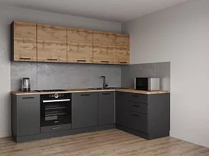 Кухонный гарнитур угловой Дели 2600х1600 мм