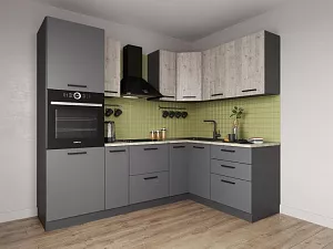 Кухонный гарнитур угловой Антик 2400х1600 мм