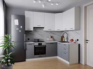 Кухонный гарнитур угловой Элеганция 2200х1600 мм