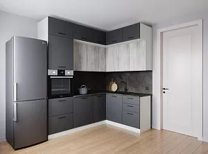 Кухонный гарнитур угловой Санторини 2200х1700 мм