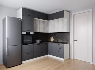 Кухонный гарнитур угловой Санторини 2200х1700 мм