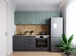 Кухонный гарнитур Изумруд 2550 мм