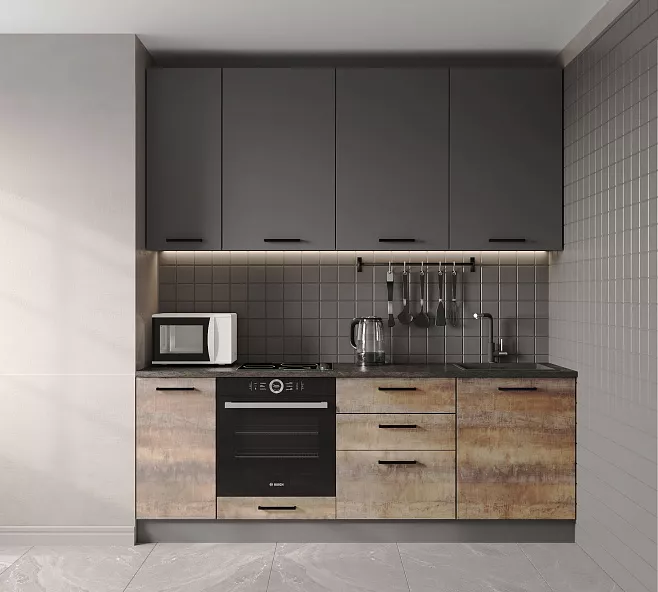 Кухонный гарнитур Трансильвания 2200 мм Кухонный гарнитур Трансильвания 2200 мм