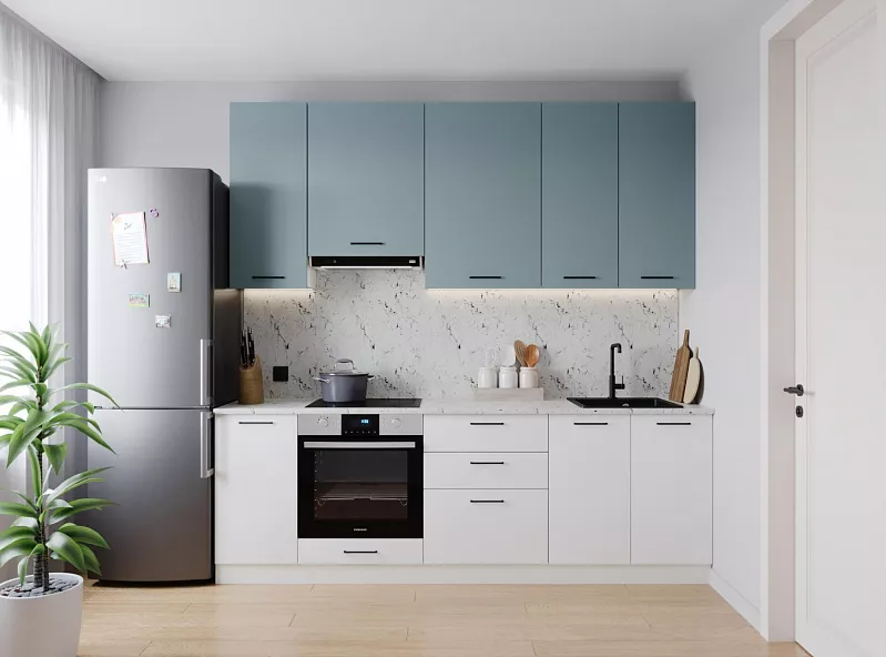 Кухонный гарнитур Ниагара 2400 мм (верх 950 мм)