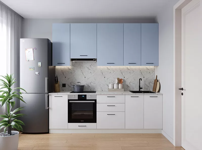 Кухонный гарнитур Капри 2400 мм (верх 950 мм)