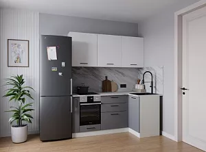 Кухонный гарнитур угловой Элеганция 1000х1800 мм