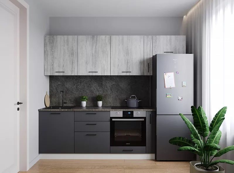 Кухонный гарнитур Санторини 2550 мм