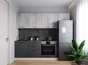 Кухонный гарнитур Санторини 2550 мм