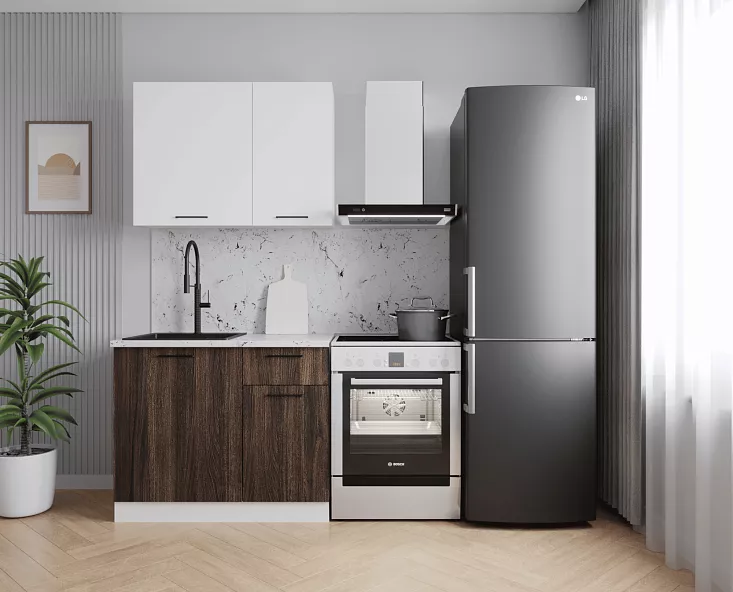 Кухонный гарнитур Старое дерево 1000 мм