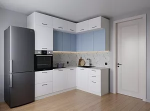 Кухонный гарнитур угловой Капри 2200х1700 мм