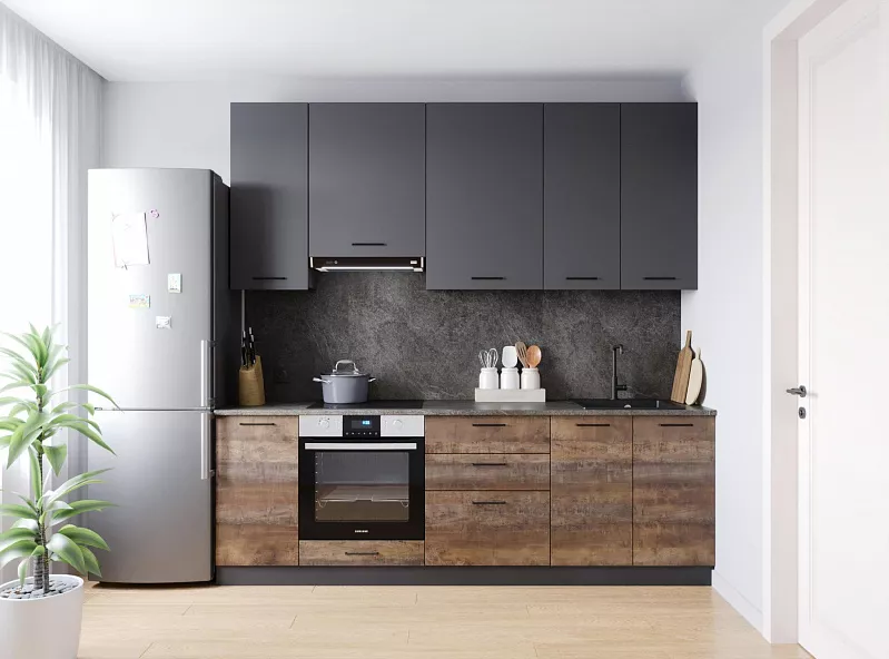 Кухонный гарнитур Трансильвания 2400 мм (верх 950 мм)