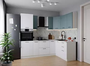 Кухонный гарнитур угловой Ниагара 2400х1600 мм