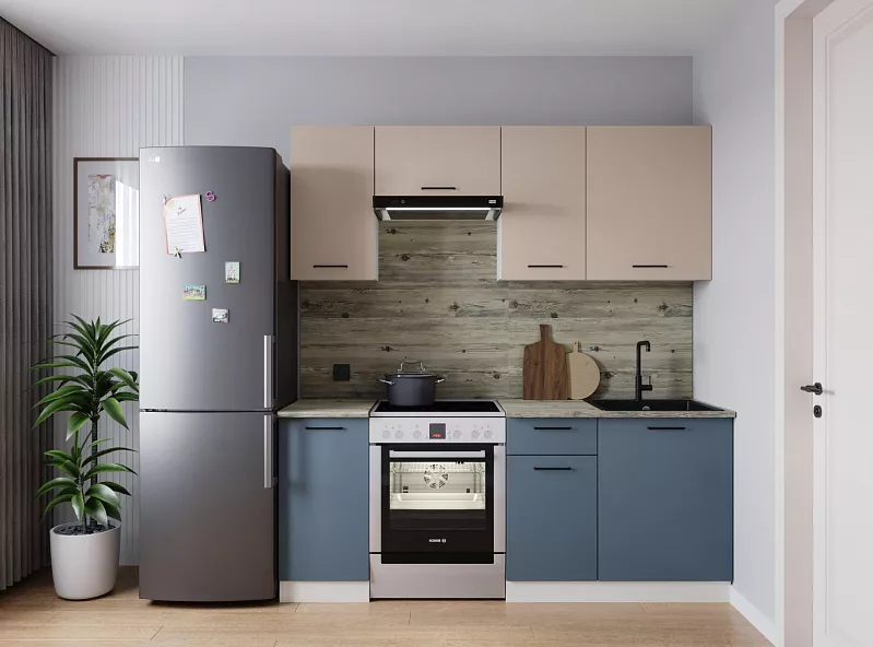 Кухонный гарнитур Фьюжн 2000 мм