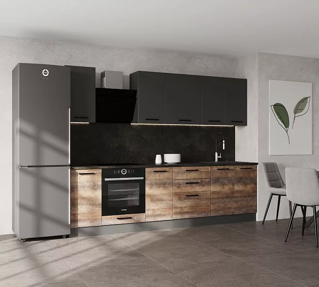 Кухонный гарнитур Трансильвания 2800 мм Кухонный гарнитур Трансильвания 2800 мм