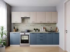 Кухонный гарнитур Фьюжн 3000 мм