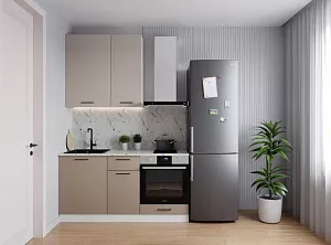 Кухонный гарнитур Каппучино 1600 мм (верх 950 мм)