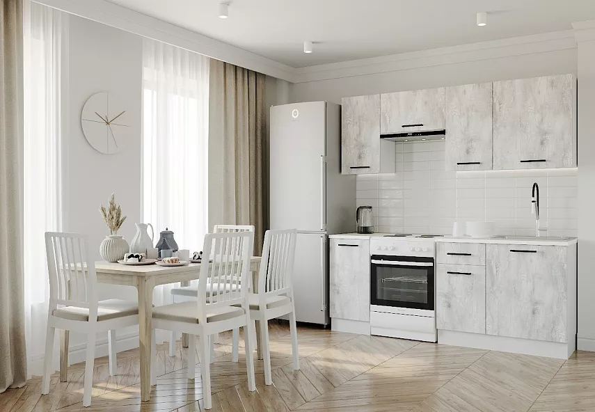 Кухонный гарнитур Пайн 2000 мм Кухонный гарнитур Пайн 2000 мм