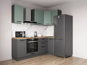 Кухонный гарнитур угловой Лофт 2200х1000 мм