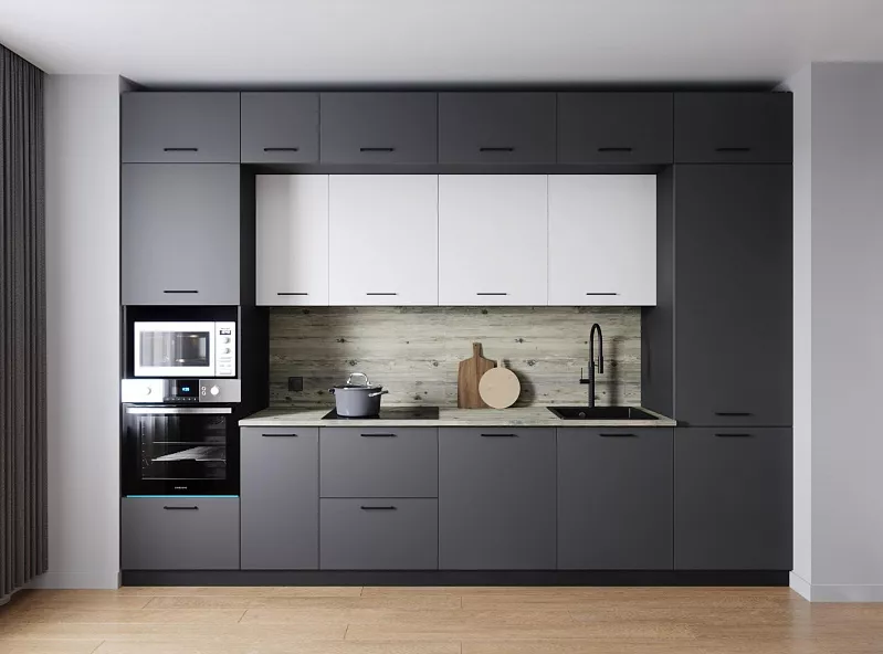 Кухонный гарнитур Меренга 3400 мм