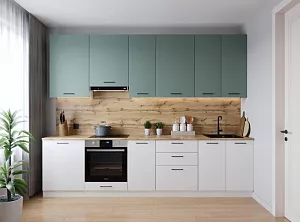 Кухонный гарнитур Муссон 3000 мм (верх 950 мм)