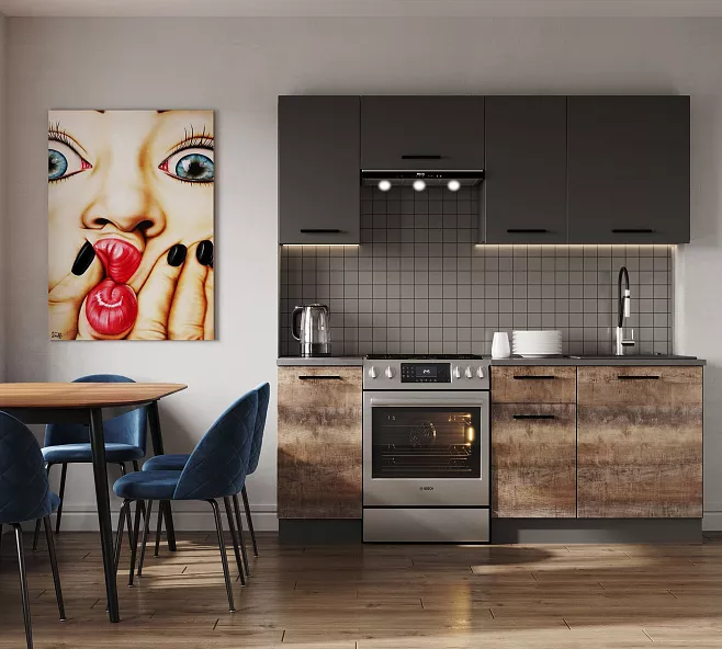 Кухонный гарнитур Трансильвания 2000 мм Кухонный гарнитур Трансильвания 2000 мм