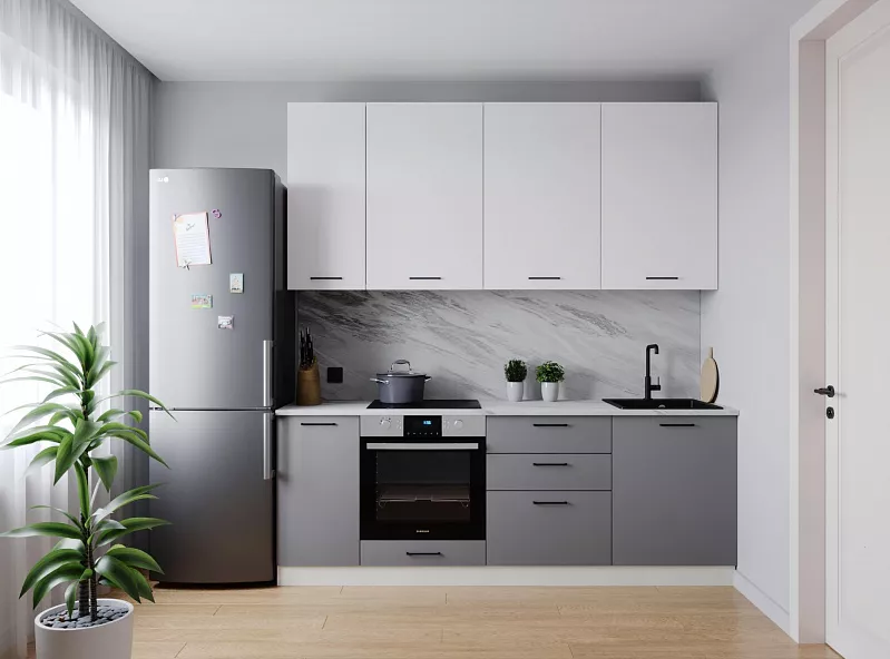 Кухонный гарнитур Элеганция 2200 мм (верх 950 мм)